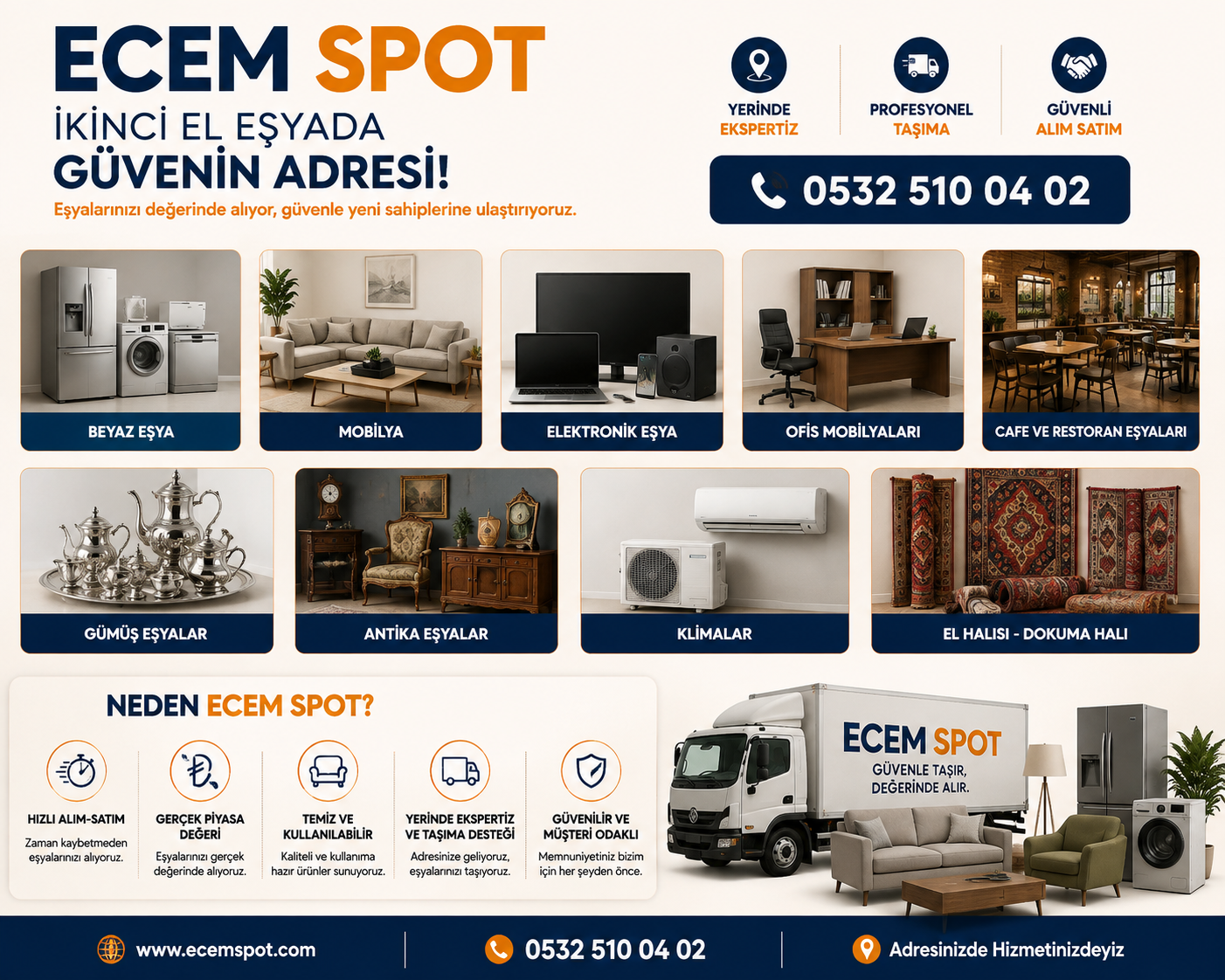 Ecem Spot | Küçükyalı İkinci El Eşya Alım Satım