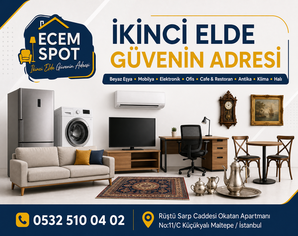 Ecem Spot | Küçükyalı İkinci El Eşya Alım Satım