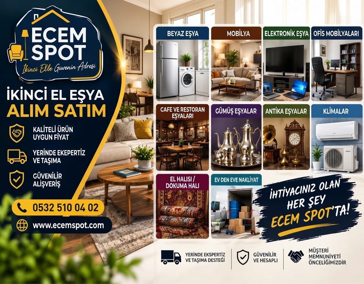 Ecem Spot | Küçükyalı İkinci El Eşya Alım Satım