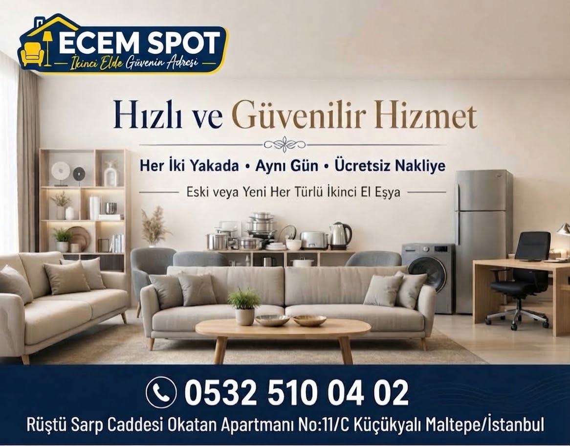 Ecem Spot | Küçükyalı İkinci El Eşya Alım Satım