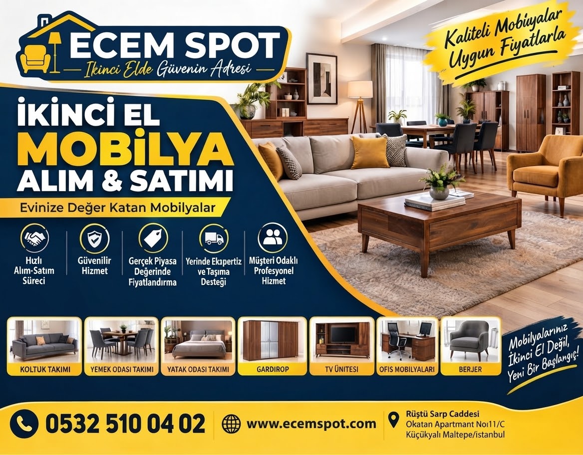 Ecem Spot | Küçükyalı İkinci El Eşya Alım Satım